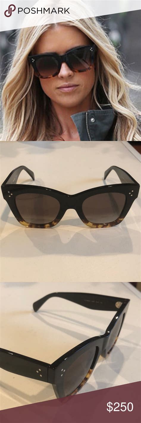 celine glasses black havana tortoise|SUNGLASSES WOMEN .